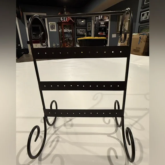 Metal Earring Display Stand - Black - Picture 5 of 5